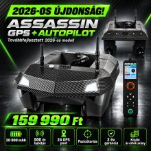 Manuowell New Assassin “2026” Carbon Boat - (GPS + Autopilot ) 20.000 mAh
