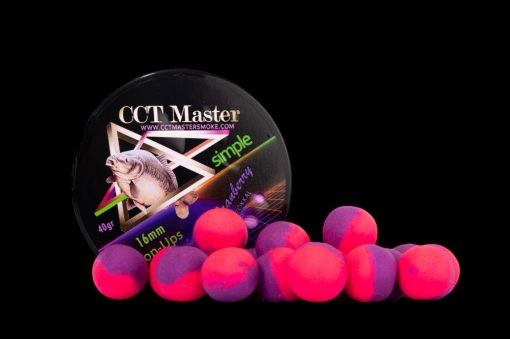 CCT Master Simple Pop-ups Tintahal-Áfonya (Squid-Cranberry) 16mm