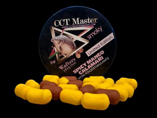 CCT Master Smoky Wafters 16x9mm  25gr - Spicy Mango Calamari (Tintahal-Mangó-Bors)  - Limited Edition