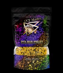    CCT MASTER SMOKY  PVA BAG PELLET SPICY MANGO CALAMARI (Fűszeres-Mangó-Kalamári)