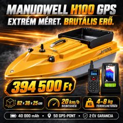 Manuowell H100 - (GPS + Autopilot + Halradar) 40.000 mAh 