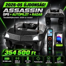 Manuowell New Assassin “2026” Carbon Boat - (GPS + Autopilot + Halradar) 20.000 mAh
