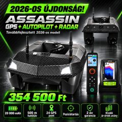   Manuowell New Assassin “2026” Carbon Boat - (GPS + Autopilot + Halradar) 20.000 mAh