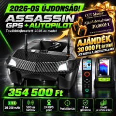   Manuowell New Assassin “2026” Carbon Boat - (GPS + Autopilot + Halradar) 20.000 mAh