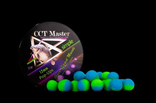 CCT Master Simple Pop-ups Zöld Ajkú Kagyló (Green Lipped Mussel) 12mm