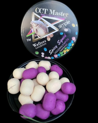 CCT MASTER SIMPLE WAFTERS SPICY SQUID (Csipős Tinthal) 25gr 16X12