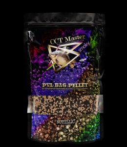    CCT MASTER SMOKY  PVA BAG PELLET NUTILLA (Mogyoró-Vanília)