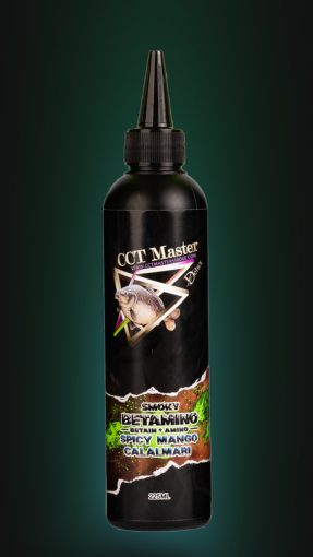 CCT MASTER SMOKY BETAMINO SPICY MANGO-CALAMARI (Fűszeres Mangó-Kalamári)  - 225ml - Prémium Füstölgő Liquid Amino, Betain komplex