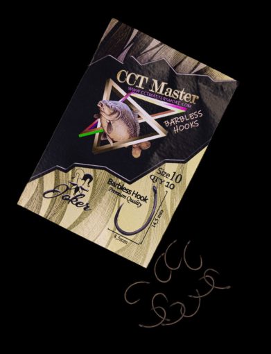 CCT MASTER JOKER HOOKS BARBLESS (Szakál nélküli)  10-ES MÉRET