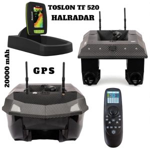   Manuowell Assassin Carbon Boat - (GPS + Autopilot + Halradar) 20.000 mAh