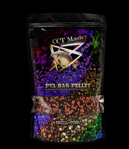  CCT MASTER SMOKY  PVA BAG PELLET KRILL-TUNA (Krill-Tonhal)