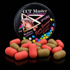   CCT MASTER SMOKY WAFTERS SPICY SAUSAGE (Fűszeres-Csípős-Kolbász) 16x12  25gr
