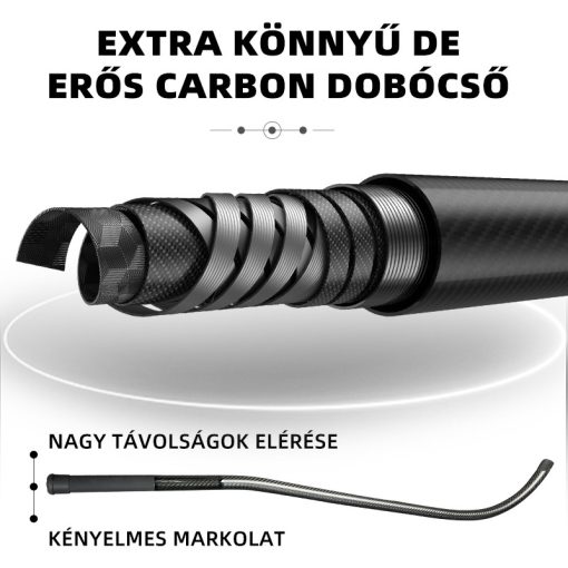 Bull Tackle Carbon Dobócső 120cm