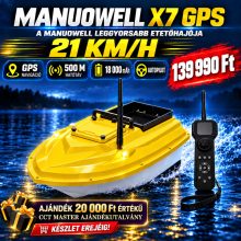Manuowell X7 GPS “2026” Boat - (GPS + Autopilot) 18.000 mAh