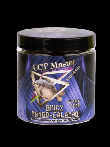 CCT Master Hookbaits Soluble Spicy Mango-Calamari (Fűszeres-Mangó-Kalamári) 20mm 160gr