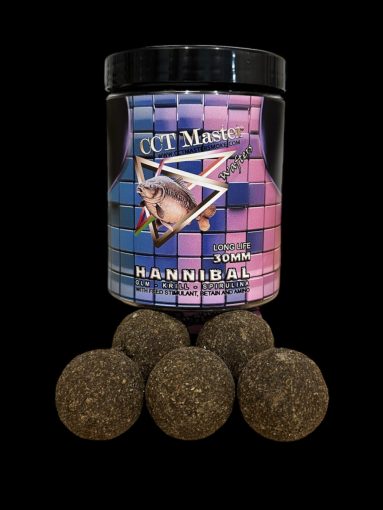 HANNIBAL LONG LIFE WAFTERS 30mm 140g (KRILL-GLM-SPIRULINA) - Kikönnyített Csalizó Bojli