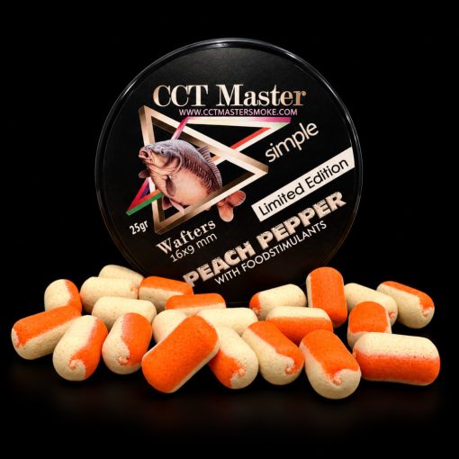 CCT Master Simple Wafters 16x9mm  25gr - Peach-Pepper (Bors-Barack) Limited Edition