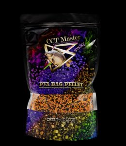    CCT MASTER SMOKY  PVA BAG PELLET CHILI-ORANGE (Chili-Narancs)